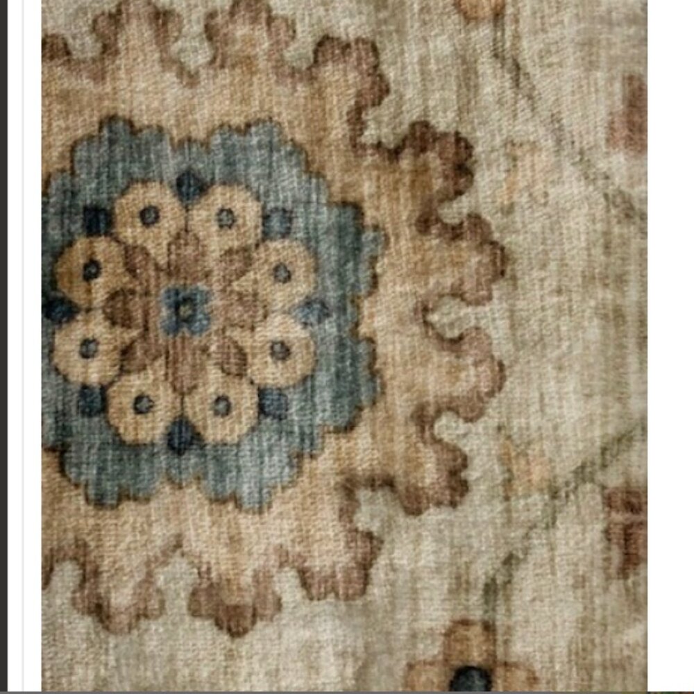 Wyatt & Ash Washable Area Rug,5 ft. 3 in. x 7 ft. 5 in. - Picture 4 of 4